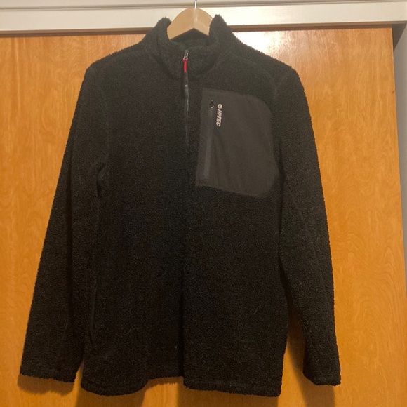 Hi-Tec Black Fleece Jacket - Picture 1 of 4